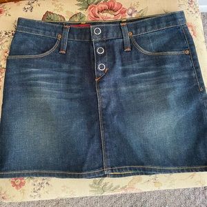 AG Denim mini skirt! So cute and comfy!